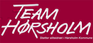 Team Hørsholm logo hvid